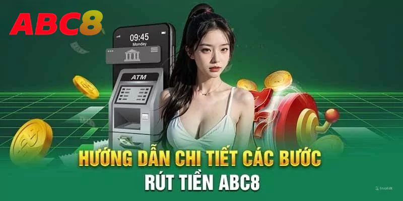 Các hình thức rút tiền ABC8 được hỗ trợ